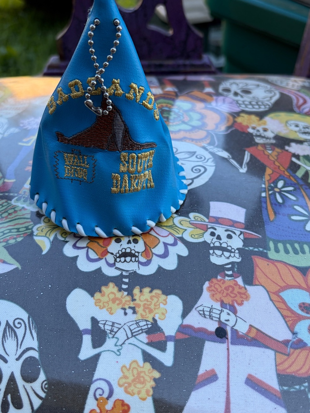 Vintage Badlands South Dakota Wall Drug Souvenir Teepee Coin Purse